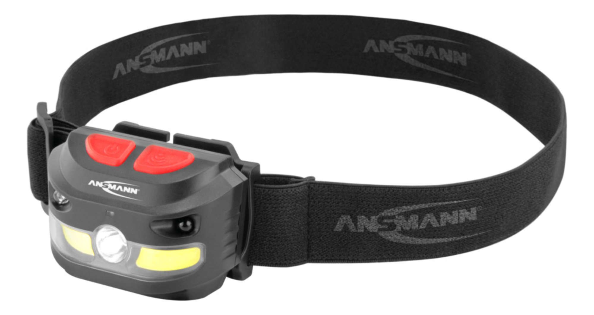 Ansmann HD250RS Headband Flashlight - Black - COB LED - 250 lm - Rechargeable