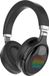 DrPhone WH1 Bluetooth 5.0 + EDR Koptelefoon met RGB verlichting Met Microfoon - FM/ MicroSD & AUX – Zwart