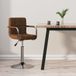 Maison Exclusive - Tabouret de bar, marron, avec revêtement en tissu