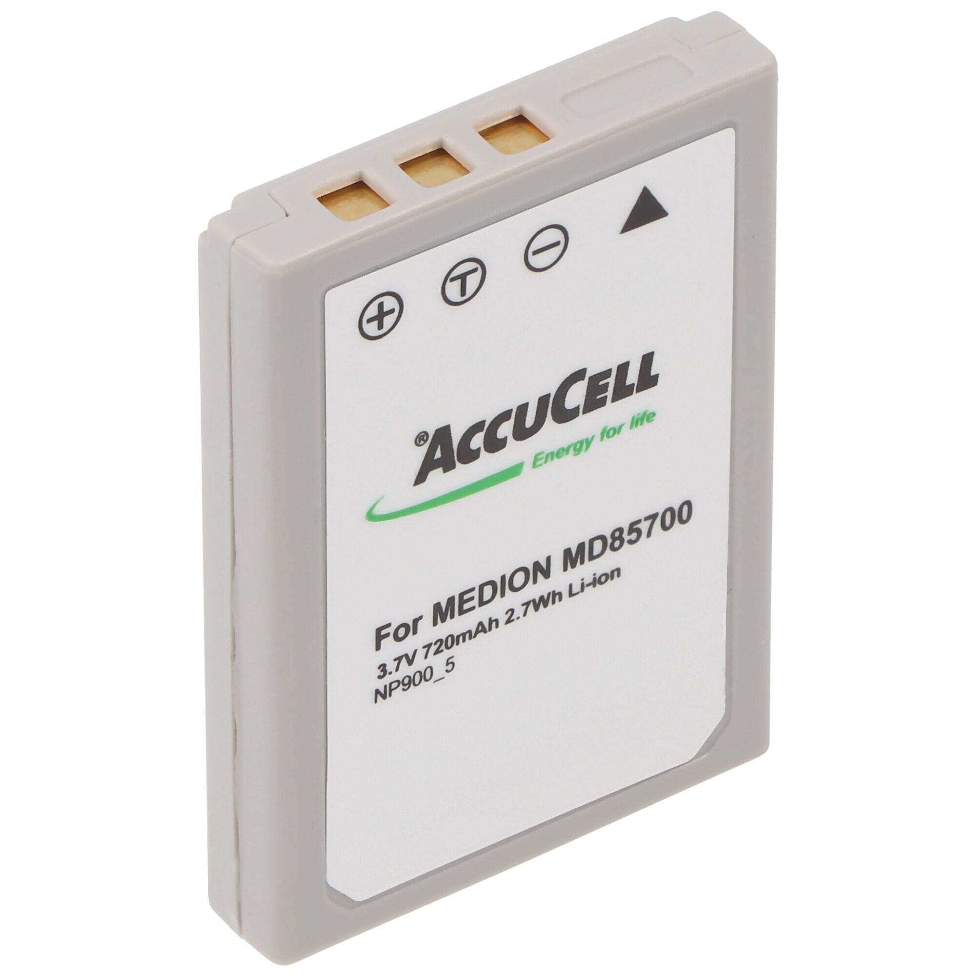 ACCUCELL AccuCell-batterij geschikt voor Medion VG0376120700006