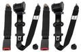 Ceinture de sécurité 2 pièces - Ceinture de sécurité automatique 3 points