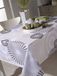 CALITEX Hypnotic rechthoekig tafelkleed polyester beige, 150 x 300 cm
