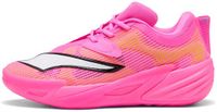 Puma All-Pro Nitro 2 Showtime Basketbalschoenen Mannen Maat 45 Poison Pink-Bright Aqua-Lime Squeeze