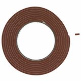 Luance Cozy Home Tochtstrip - bruin - zelfklevend - 2 x 275 cm - tochtband - deur of raam