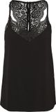 VERO MODA CURVE VMANA S/L LACE TOP GA NOOS CURVE Dames T-shirts - Maat XL/54
