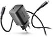 NGS BUD 65W-H USB-C 65W voedingsadapter + 1,5M USB-C kabel + 8 adaptertips - Notebookadapter HP universeel