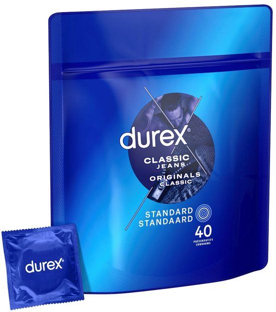 Durex Classic Natural Condooms - 40 stuks