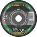 Rhodius XT 66 204623 Disque à tronçonner droit 180 mm 1 pièce(s) Pierre