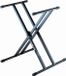 QUIKLOK QL746 Pro Keyboardstandaard – Grote Dubbele X, Verstelbaar, max. 117 kg