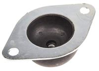 RS PRO Rubberen trillingsdemper M8, Ø 114 mm x 35 mm, 60 Shore A/tot 80 kg