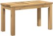 vidaXL Salontafel Wit 60,5 x 30 x 36 cm Massief Acaciahout