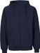 Neutral Fairtrade Men's Zip Hoodie met capuchon Navy - M
