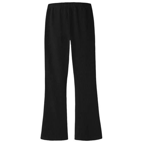 NAME IT KIDS bootcut casual broek - zwart