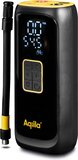 Aqiila Airbird C4 Elektrische Bandenpomp, draagbare Luchtcompressor, 10,3 bar – 150 psi, 20-22 L/M, Zaklamp en Powerbank function, 4000mAh, 20W, USB-C & USB-A, Fietspomp/Auto/Motor/Bal/Luchtbed