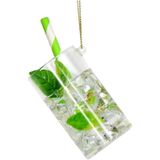 HD Collection Boule de Noël Verre à cocktail Mojito Clair 9 cm