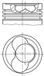 MAHLE Kolben 0305800 | Compatibel met: VW LT 28-35 II Bus, LT 28-46 II Kasten, LT 28-46 II Pritsche/Fahrgestell, TRANSPORTER T4 Bus