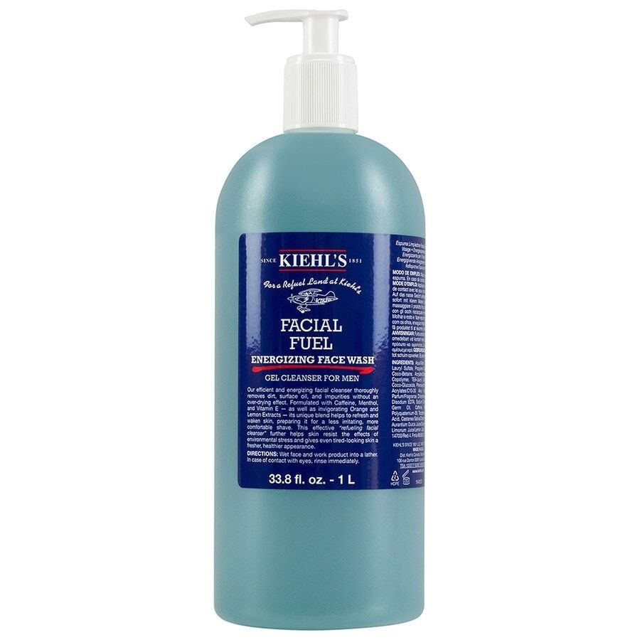Kiehl's Facial Fuel Energizing Face Wash - 1000ml - Men