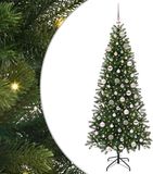 vidaXL Kunstkerstboom Groen 180 cm PE en PVC