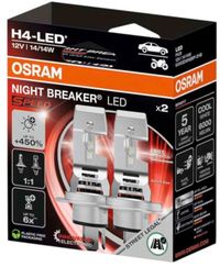 Osram Night Breaker Speed LED H4 64193DWNBSP-2HB set
