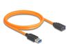 DeLOCK 87963 USB-kabel 1 m USB A 5 Gbit/s Zwart
