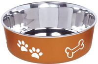 Nobby Roestvrijstalen kom FUSION, antislip, koper, 20 cm 1,80 ltr