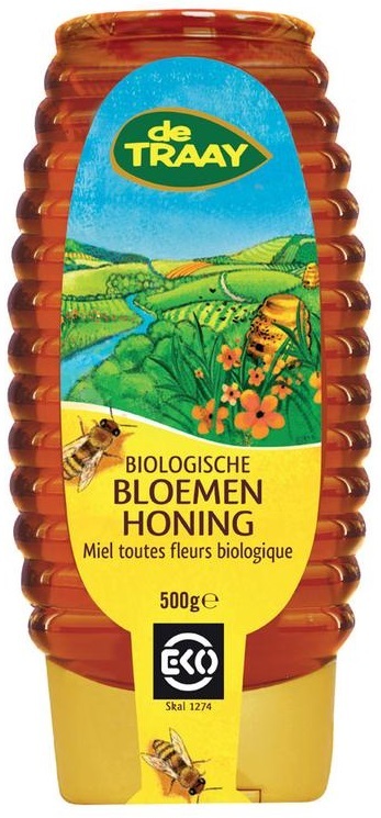 De Traay Bloemenhoning Knijpfles