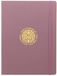 Letts King Charles Coronation notitieboek, paars
