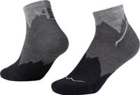 BUFF| Sokken LW Merino Wool Quarter Licht, wandelen, natuurlijke weerstand, comfort, gevoerd, L, Zwart