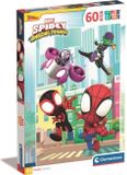 Clementoni Puzzle, 60 grandes pièces, Spidey et ses amis, 62 x 42 cm
