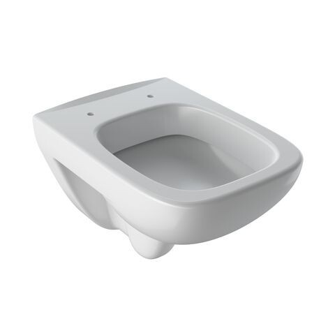 Geberit Hangend Toilet Renova Compact Met Rand Holle bodem 355x340x485mm Wit