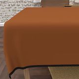 Soleil d'ocre Rechthoekig tafelkleed, anti-vlekken, gewassen microvezel, 160 x 270 cm, Boheme Terra