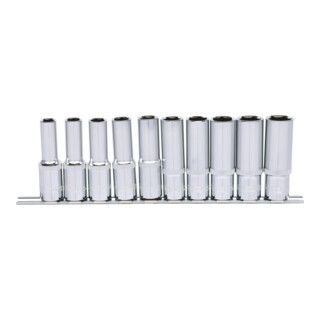 KS Tools 1/2" CHROMEplus Inbussleutelset - Lang - 10 Stuks (10-19mm)