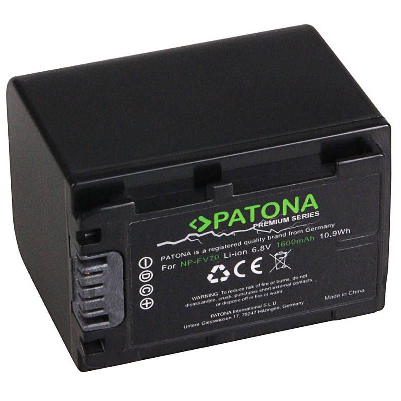 Patona Sony NP-FV70 / FV30 / FV50 / FV100 accu Premium