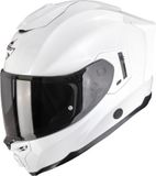 ABUS Scorpion EXO-1500 Solid Pearl White Integraalhelm Maat M