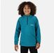 Regatta Kinderen Loco Lichtgewicht Mini gestreepte fleece met halve rits Outdoortrui blauw