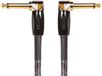 BOSS BIC-PC-3 Studio Grade Instrument Cable, Right-angle 1/4-inch connectors, 6-inch/15 cm length