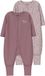 NAME IT - NBFNIGHTSUIT 2P ZIP FF VIOLETFLOWER NOOS - Baby - Pyjamas