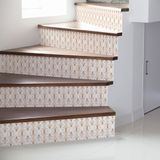 Ambiance GREGERS Zelfklevende stickers voor traptreden en stootborden - Multi color - 2 stroken van 15x105 cm