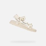 GEOX SANDAL FOAMMENTERA MEISJES Sandalen - LICHT IVOORKLEURIG - Maat 31