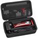 Aproca Mallette de rangement de protection rigide pour tondeuse Wahl Magic Clip/Senior/Super Taper/Super Taper Pro (Noir)