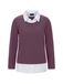 Goldner Sweatshirt bessen / wit