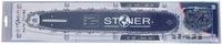 Silver Stoner Serie - Zaaggeleider met 2 Kettingen - 15 inch