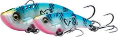 Savage Gear Vib Blade - Lange Casting Finesse Blad met Trillende & Flitsende Actie, Ideaal voor Baars, Snoek & Snoekbaars in Zoet- & Zoutwater, Ultra-Scherpe Dreggen Olijf Strepen 4,5 cm