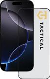 Tactische glazen beschermfolie 5D voor iPhone 17 Pro Max/18 Pro Max, zwart