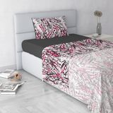 Italian Bed Linen Fashion beddengoedset Made in Italy, microvezel, Crazy eenpersoonsbed