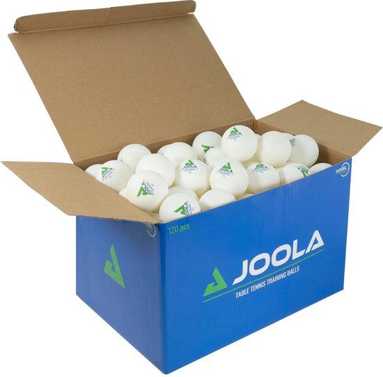 Joola Training 40+ Tafeltennisballen Set 120 Stuks Wit