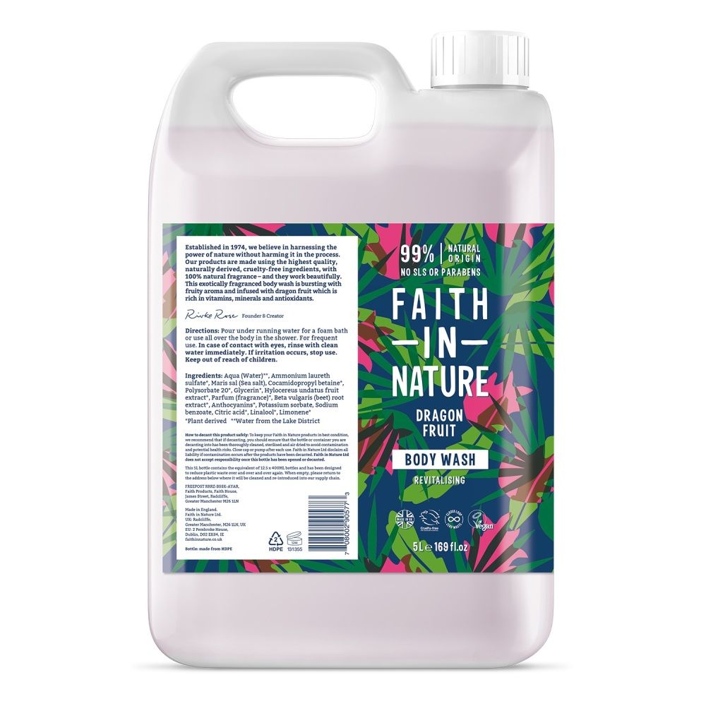 Faith in Nature Bodywash Dragon Fruit Refill Pack
