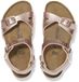 Birkenstock Rio HL Kindersandalen, Birko Flor - Oranje - Maat 28