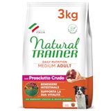 Natural Trainer Trainer Natural Medium Ham Rijst 3 kg droogvoer voor honden, meerkleurig, uniek