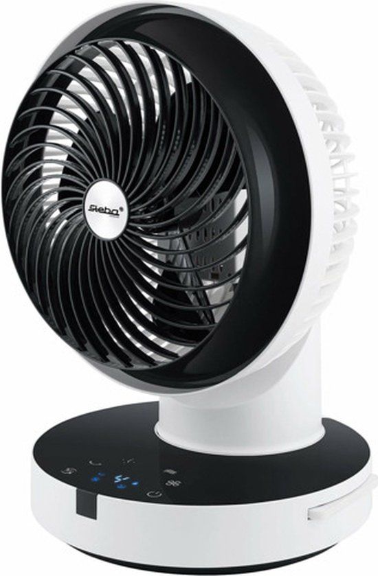 Steba VT360 Tafelventilator - 39W - Zwart/Wit - Met Afstandsbediening